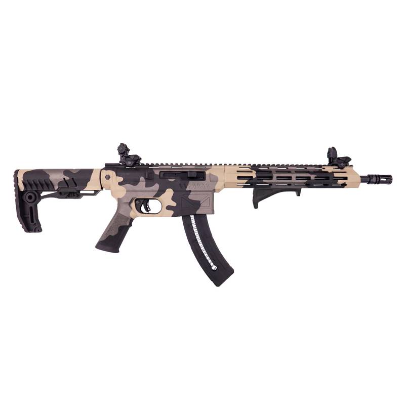 Rifle CBC 7022 Delta .22 WMR — Cano 14,5" · Oxidado (3) CBC 