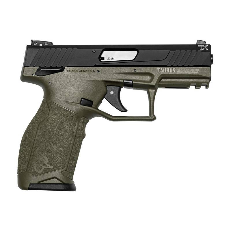Pistola Taurus TX22 .22 LR — OD Green TAURUS 
