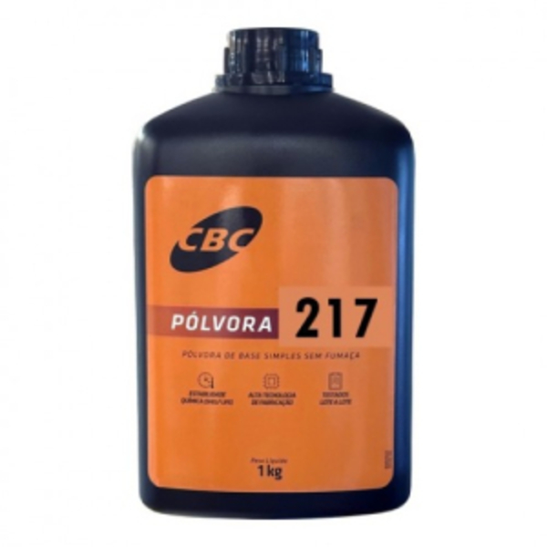 Pólvora CBC 217 — embalagem 1 kg CBC 