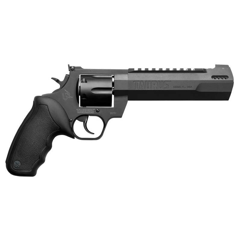 Revólver Taurus RT 357H .357 Magnum — Carbono Fosco · Cano 8,34" TAURUS 