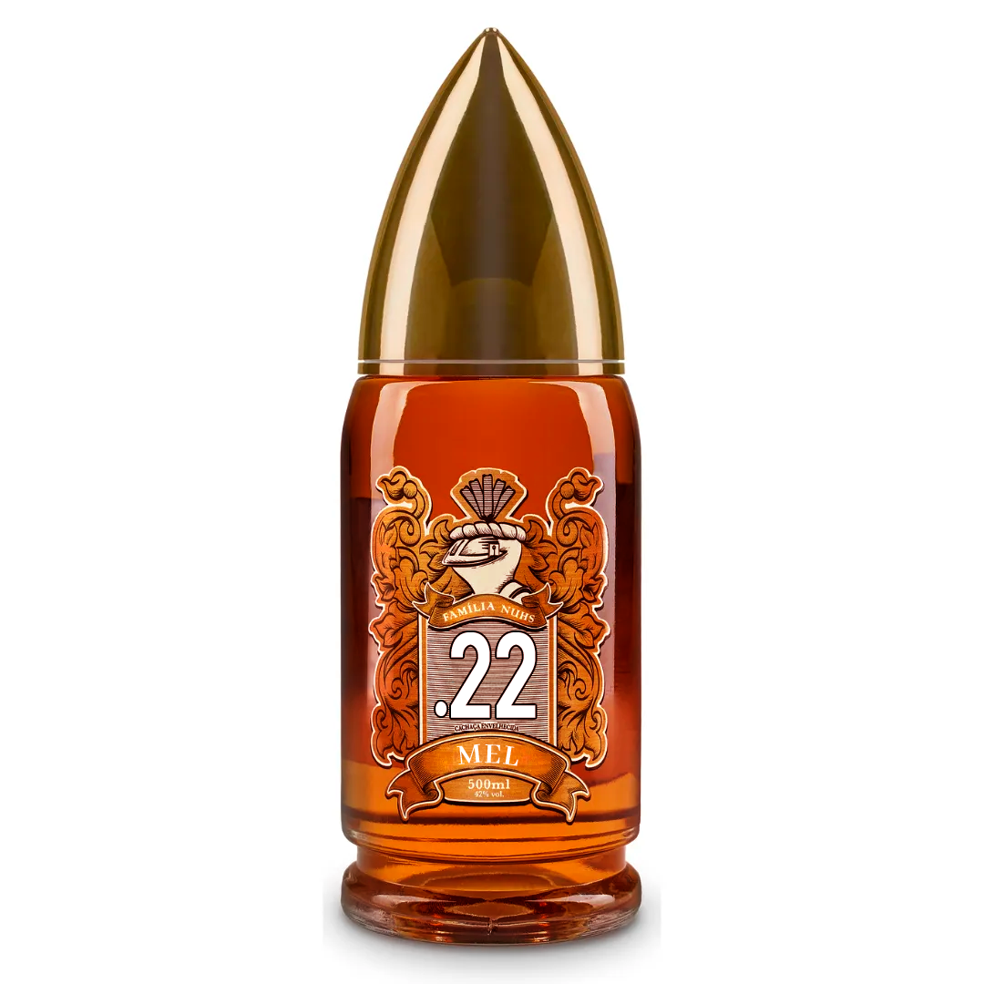 Cachaça Família Nuhs Mel .22 500 ml Familia Nuhs 