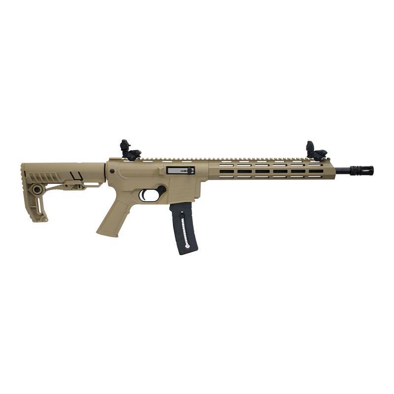 Rifle CBC 7022 Delta .22 LR — Cano 14,5" · Oxidado (2) CBC 