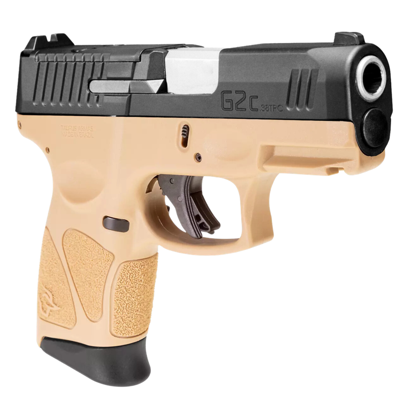 Pistola Taurus G2C T.O.R.O. .38 TPC — Carbono Fosco Tan TAURUS 